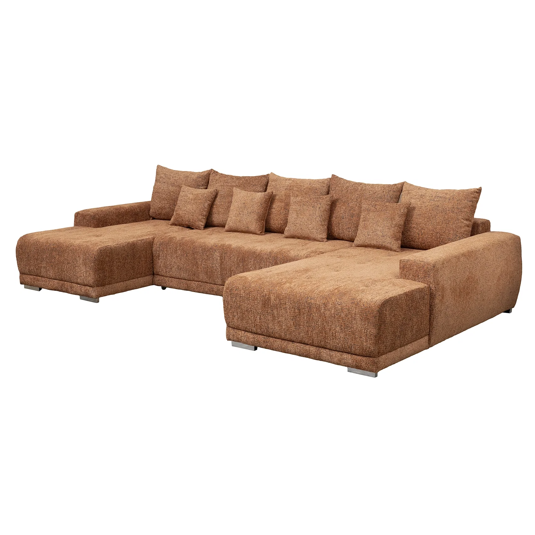 Coltar extensibil MARIBO U, cu arcuri si lada depozitare, colt stanga sau dreapta, 350x203x90 cm [3]