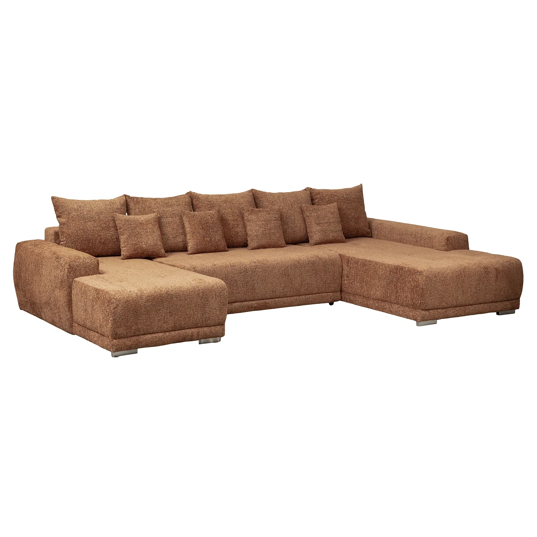 Coltar extensibil MARIBO U, cu arcuri si lada depozitare, colt stanga sau dreapta, 350x203x90 cm [4]
