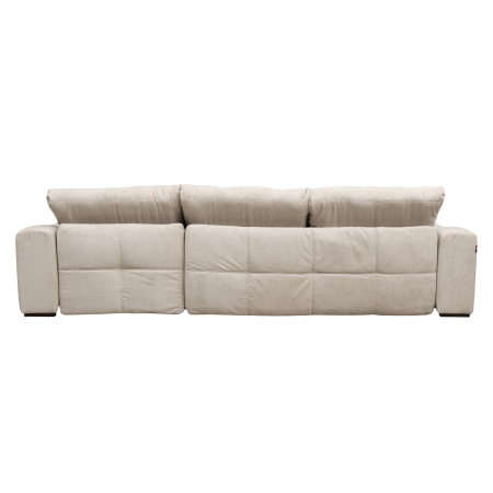 Coltar extensibil OSLO 3S1, cu arcuri si lada depozitare, colt stanga, bej, 360x190x100 cm [6]