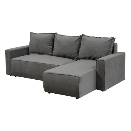Coltare Moderne - Coltar extensibil PORTA, cu arcuri si lada depozitare, colt interschimbabil, 238x150x90 cm