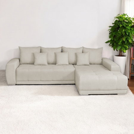 Coltar MARIBO L extensibil, cu arcuri si lada depozitare, colt stanga sau colt dreapta, 282x205x92 cm [1]