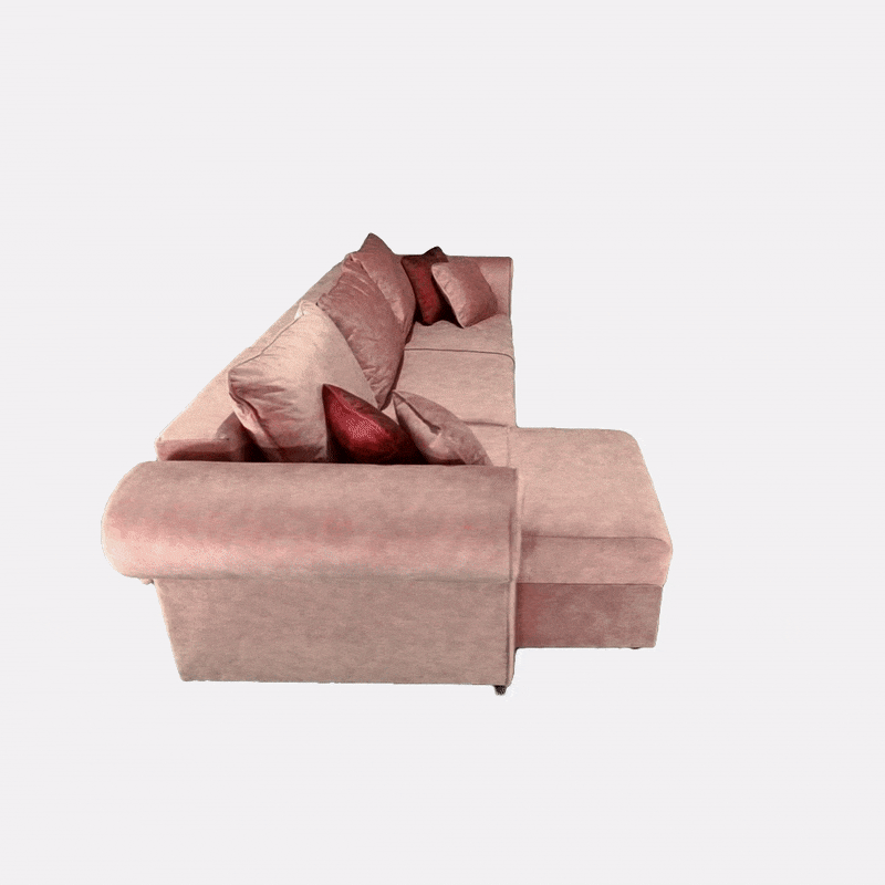 Coltar SEUL extensibil, cu arcuri si lada depozitare, colt interschimbabil, 255x150x95 cm - ExpoMob [5]