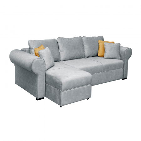 Coltare Extensibile - Coltar SEUL extensibil, cu arcuri si lada depozitare, colt interschimbabil, 255x150x95 cm - ExpoMob