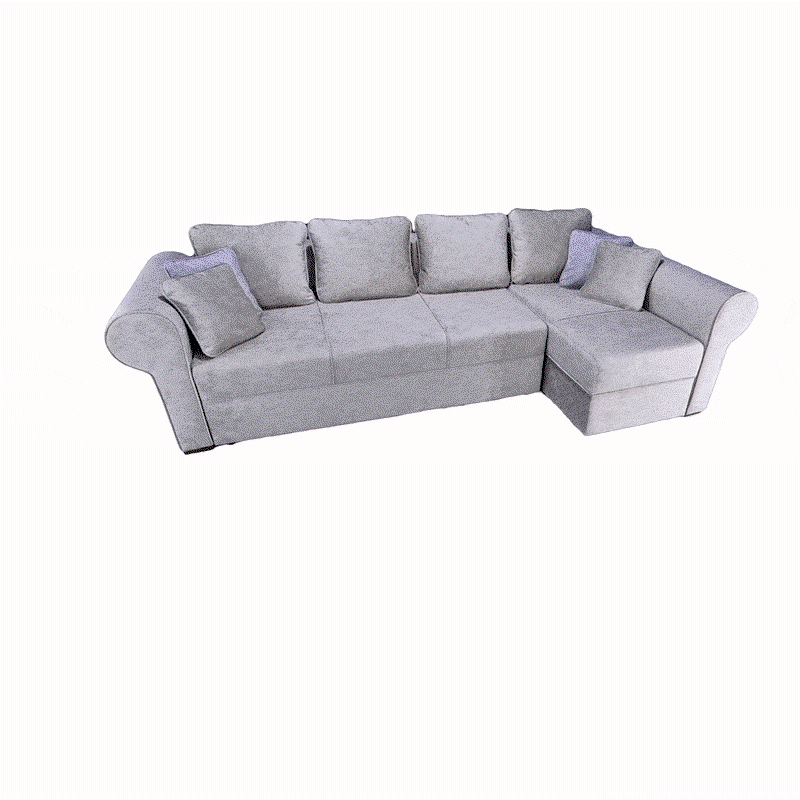 Coltar SEUL XL extensibil, cu arcuri si lada depozitare, 90x145x95 cm - ExpoMob [4]