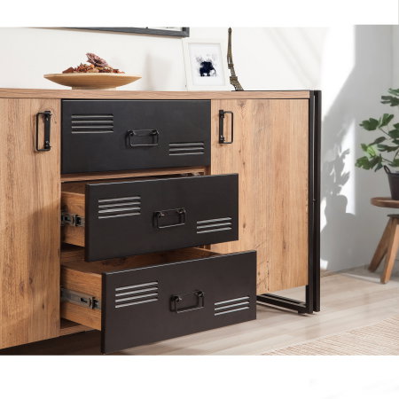 Mobilier Dormitor - Comoda COSMO RIO, 160x45x80 cm