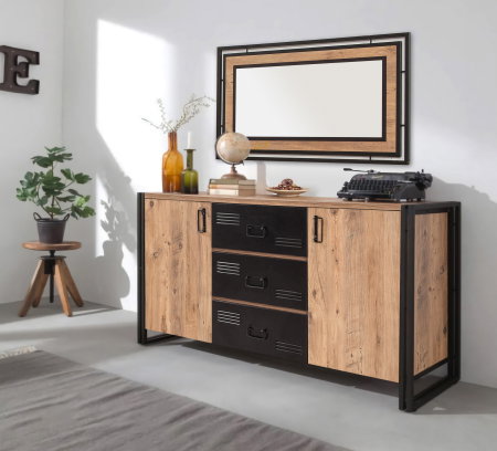 Mobilier Dormitor - Comoda COSMO RIO, 160x45x80 cm