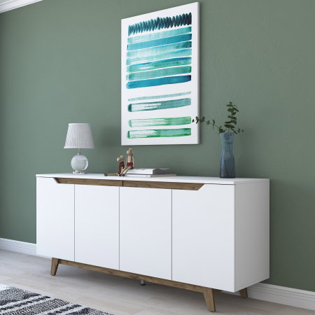 Mobilier Dormitor - Comoda GD102, 180x45x78,6 cm