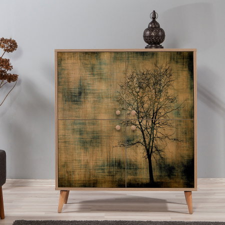 Comoda MULTILUX, 4 usi, 95x36x111 cm [4]