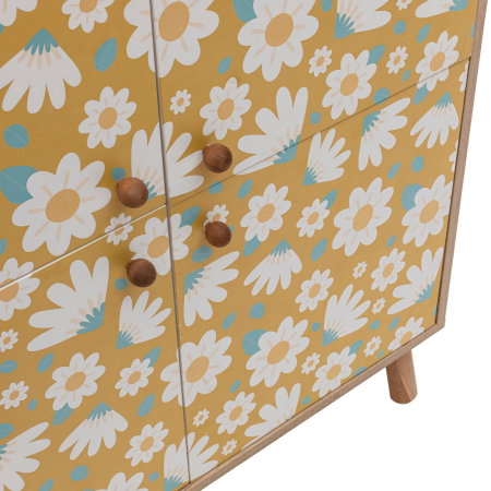 Comoda MULTILUX POSY, stejar sonoma, 95x36x111 cm [4]