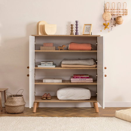 Comoda MULTILUX POSY, stejar sonoma, 95x36x111 cm [2]