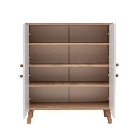 Comoda MULTILUX POSY, stejar sonoma, 95x36x111 cm [6]