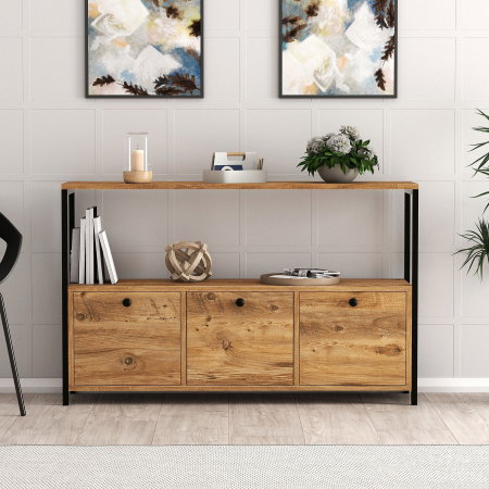 Comoda NERO V2, 120x30x75 cm [1]