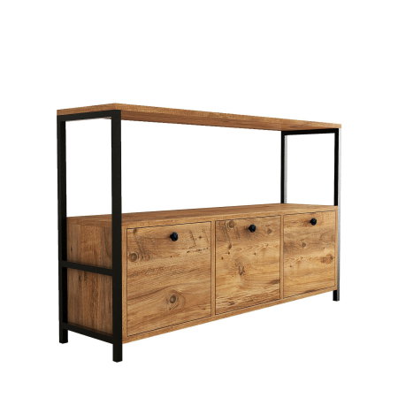Comoda NERO V2, 120x30x75 cm [6]
