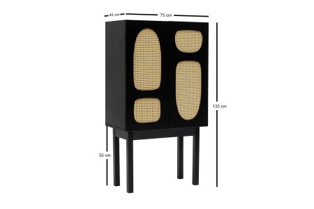Comoda SIMONA, 75x40x135 cm [12]