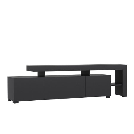 Comoda TV BELIZ, antracit, 192x37x53 cm