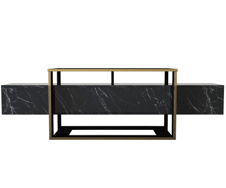 Comoda TV BIANCO, 160x46,1x49,8 cm [4]