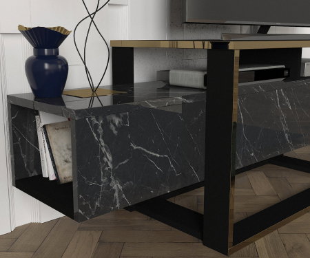 Comode TV - Comoda TV BIANCO, 160x46,1x49,8 cm