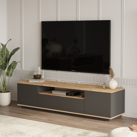 Comode TV - Comoda TV FR7-AW, 180x44,5x44,6 cm