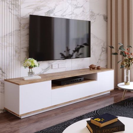 Comoda TV FR7-AW, 180x44,5x44,6 cm [2]