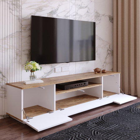 Comoda TV FR7-AW, 180x44,5x44,6 cm [5]
