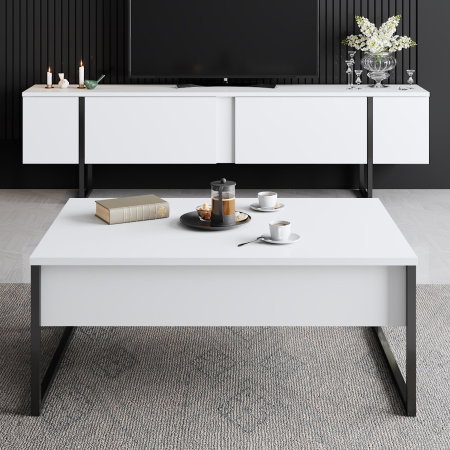 Comoda TV LUXE, 180x30x50 cm [4]