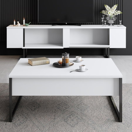 Comoda TV LUXE, 180x30x50 cm [5]