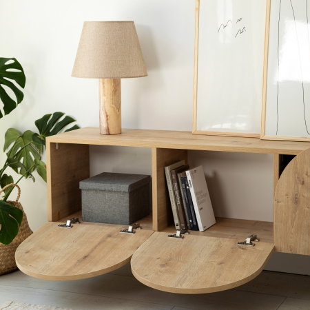 Comoda TV MESTA, 180x35x35 cm [5]