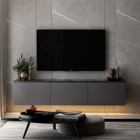 Comoda TV NEON, antracit, 160x32x35 cm [4]