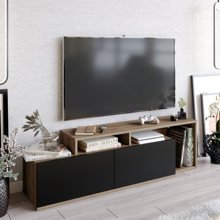 Comode TV - Comoda TV NEXERA, 149,8x35,3x42,9 cm