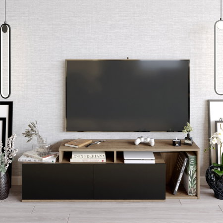 Comode TV - Comoda TV NEXERA, 149,8x35,3x42,9 cm