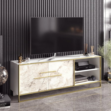 Comode TV - Comoda TV POLKA, 160x38,5x56,6 cm