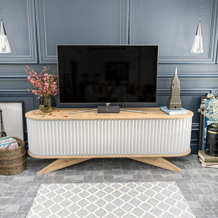 Comode TV - Comoda TV STOR, 180x43x60 cm