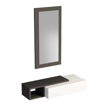Comode - Comoda VIEN, cu oglinda 82x29,6x15,8 cm