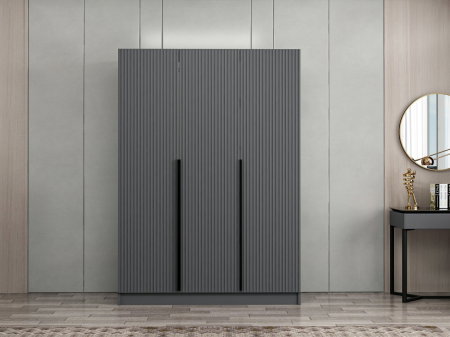 Dulap KALE, 3 usi, 135x52x210 cm [2]