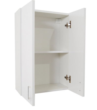 Dulapuri Baie - Dulap baie suspendat PROFI, 2 usi, alb, 45x21.5x68 cm