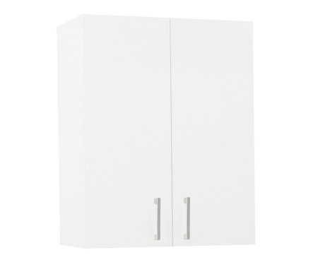 Dulap baie suspendat PROFI, 2 usi, alb, 55x21.5x68 cm [1]