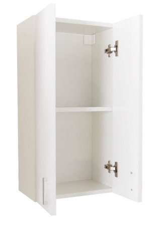 Dulapuri Baie - Dulap baie suspendat PROFI, 2 usi, montat, alb, 35x21.5x68 cm