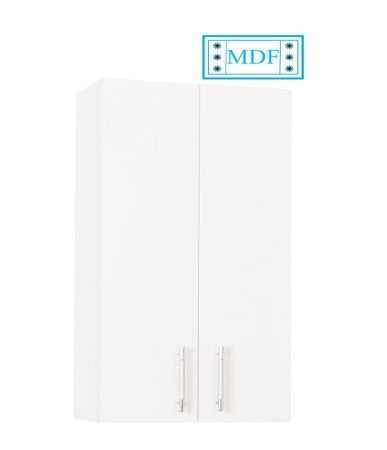 Mobilier Baie - Dulap baie suspendat VERONA, front MDF,  2 usi, alb, 45x21.5x68 cm