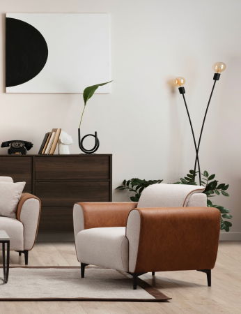 Fotolii Fixe - Fotoliu fix AREN, 100x85x85 cm