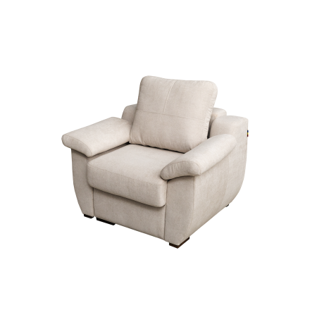 Fotolii Fixe - Fotoliu HAVANA cu arcuri, bej, 110x100x100 cm - ExpoMob