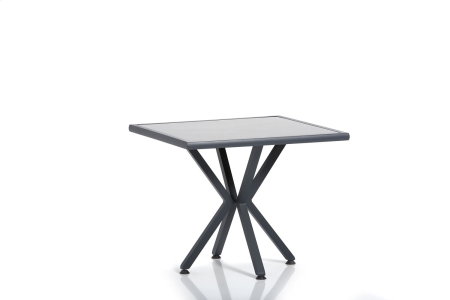 Mese Terasa - Masa de gradina SAMARA 2, gri + negru, 94x94x78 cm