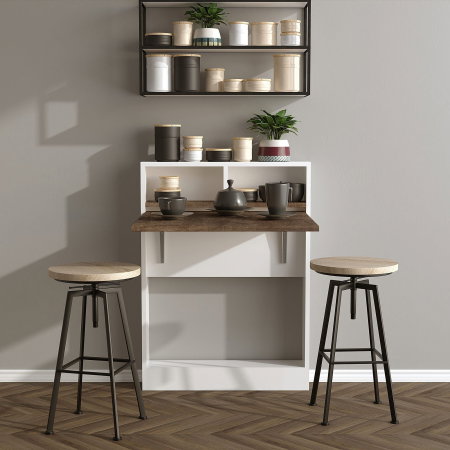 Mese Bucatarie - Masa pliabila BRACKED, 70x15x96 cm