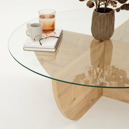 Masuta de cafea LILY, 90x90x30 cm [7]