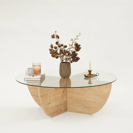 Masuta de cafea LILY, 90x90x30 cm [10]
