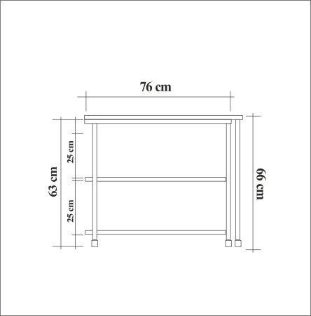 Masuta de cafea MELIN, 70x76x63 cm [17]