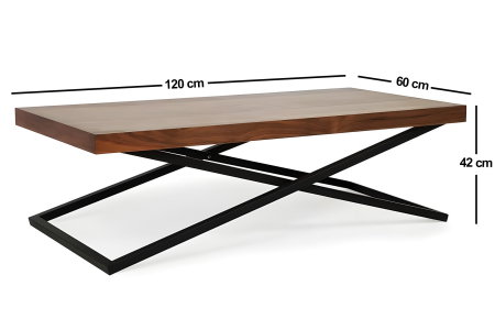 Masuta de cafea TOWLY, 120x60x42 cm [14]