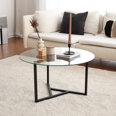 Masute Cafea - Masuta de cafea TRIO SEHPA, 75x75x42 cm