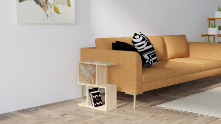 Masuta de cafea ZET, 45x17x51,4 cm [1]