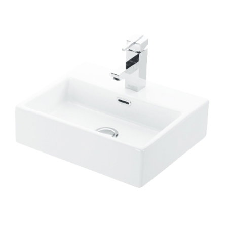 Set Baza front MDF si Lavoar seria 401, cu sertare, cadru metalic, montat, 90 cm, fag [6]