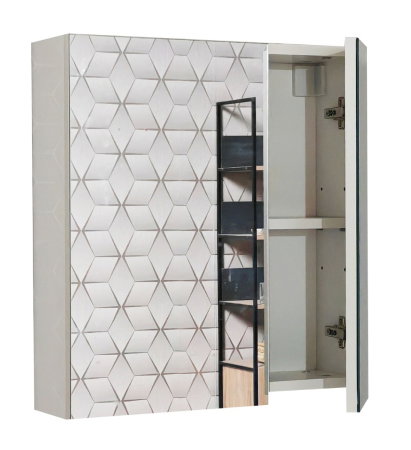 Mobilier Baie - Oglinda SERENA, alb, 55x55 cm